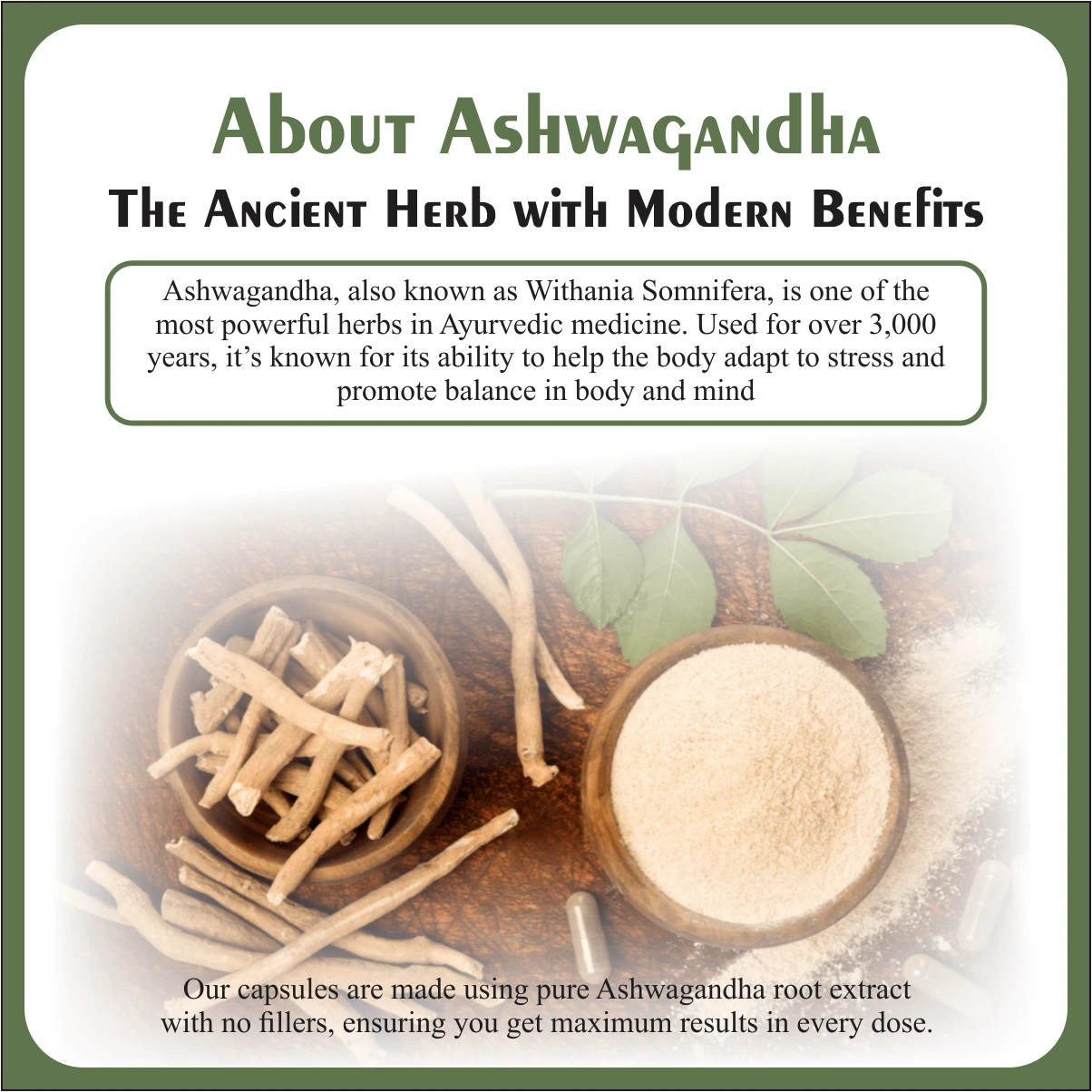 Nirog Lab Ashwagandha Capsule – Natural Stress & Energy Support — image 3