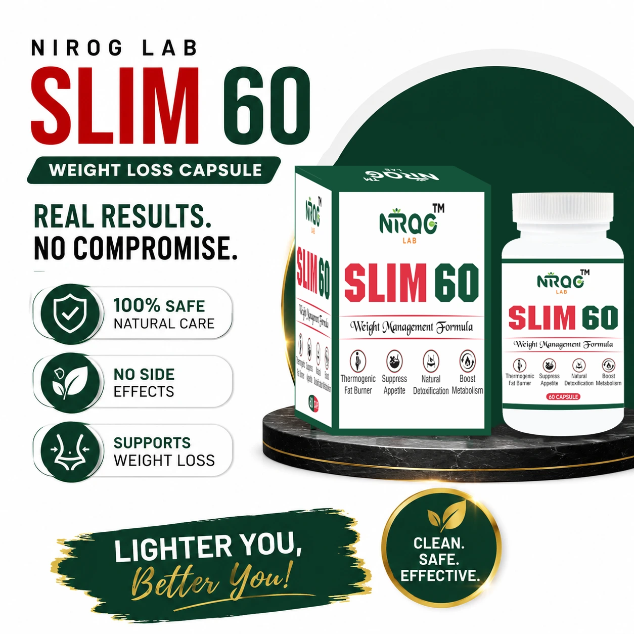 Nirog Lab Slim 60 – Effective Weight Loss