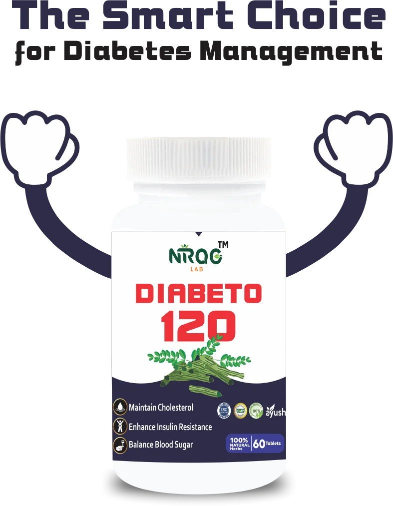 Nirog Lab Diabeto 120 Tablets – Natural Blood Sugar Support — image 4