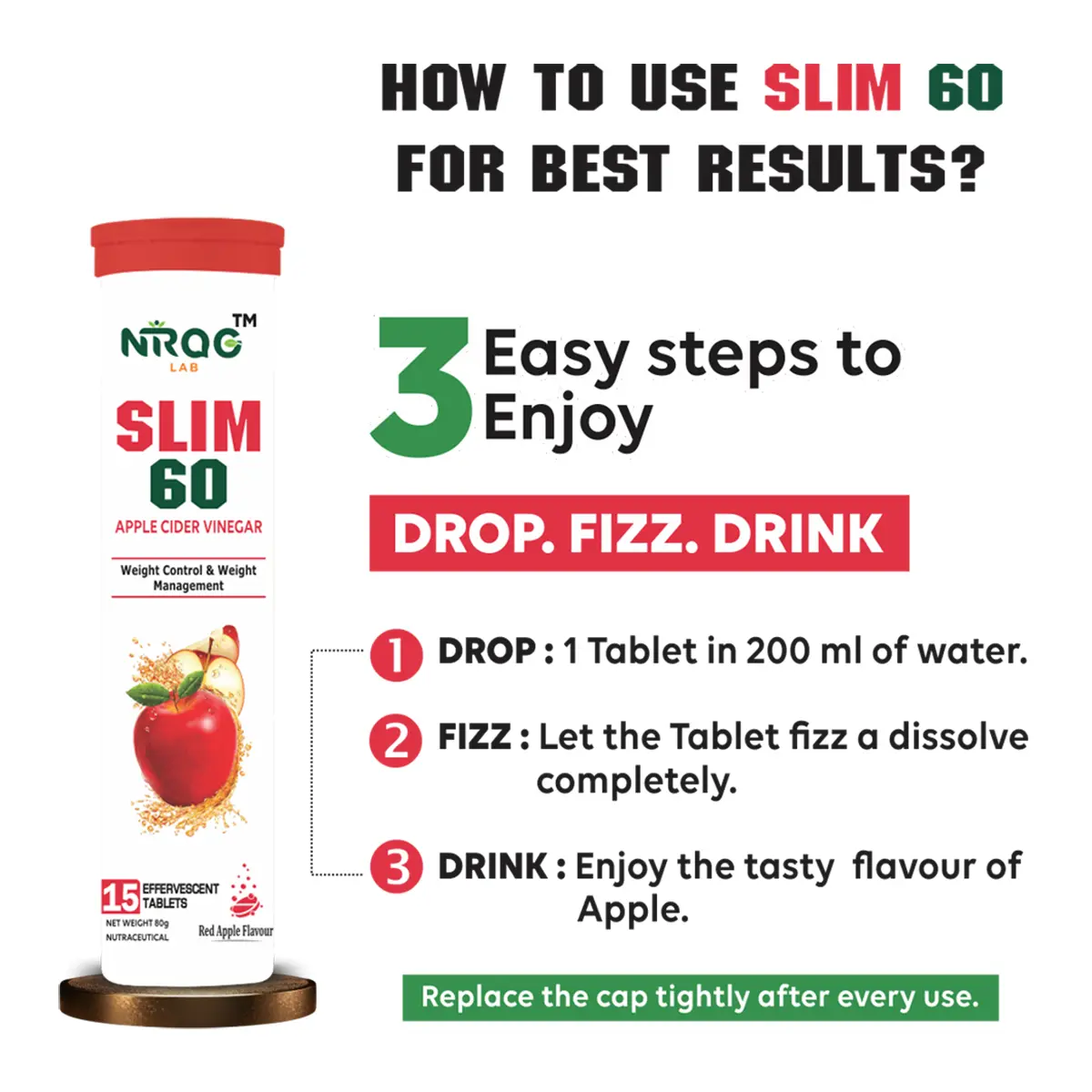 Slim 60 ACV Weight Loss Tablet — image 5
