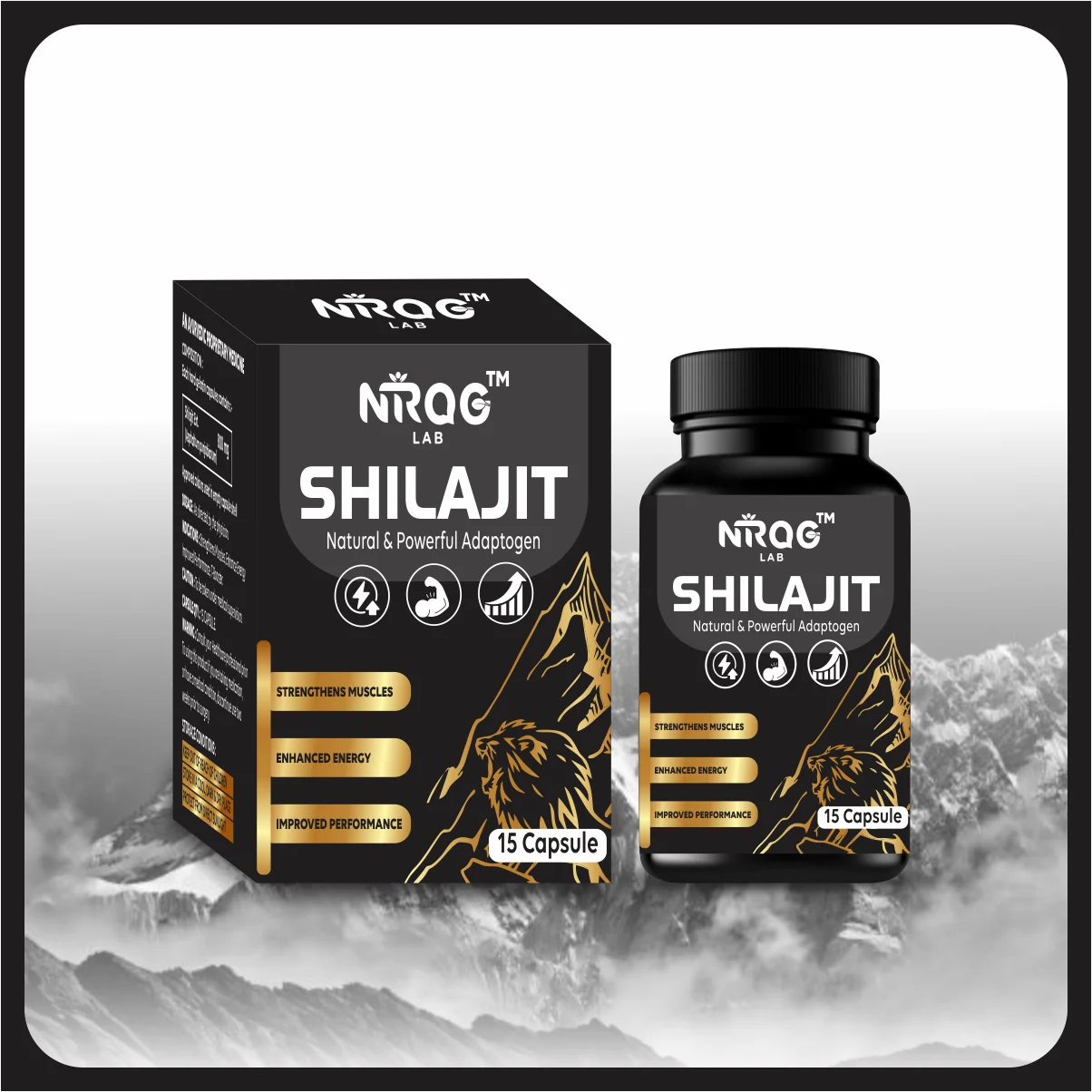Nirog Lab Shilajit Capsule – Men's Vitality, Energy & Wellness Support — image 3
