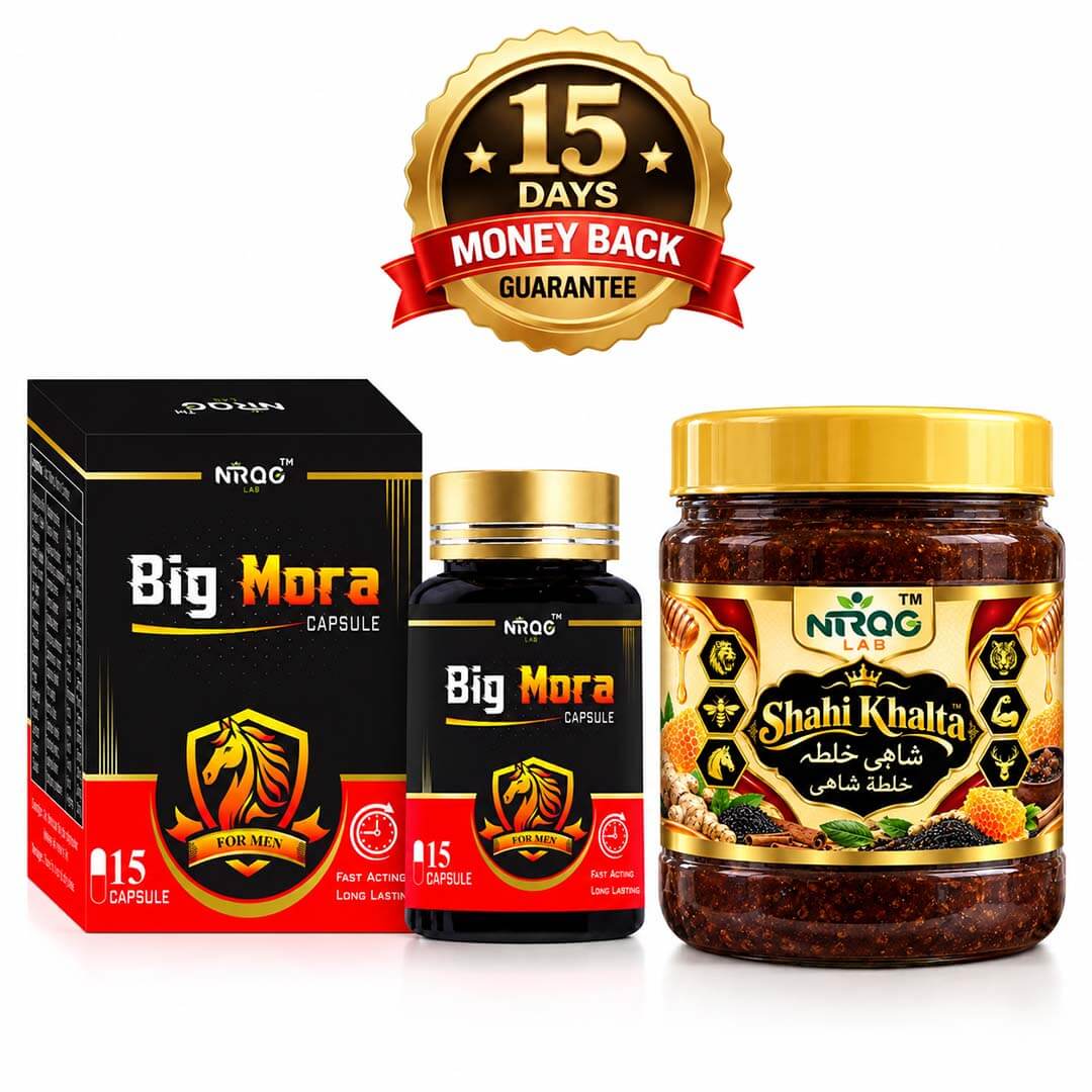 Shahi Khalta + Big Mora – Royal Ayurvedic Formula for Men